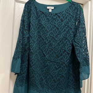Charter Club  Lace Blouse